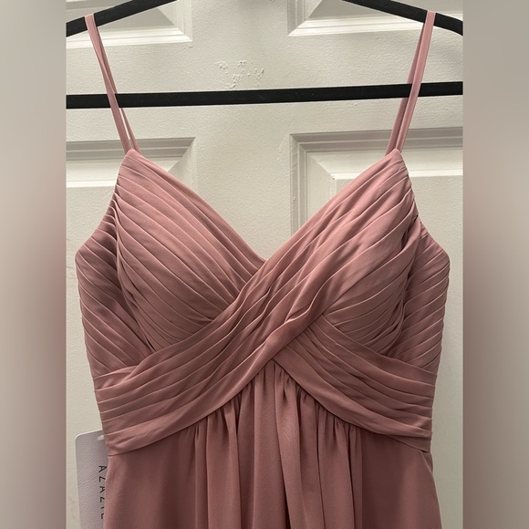 Azazie Shannon Dress in Vintage Mauve - Picture 8 of 14